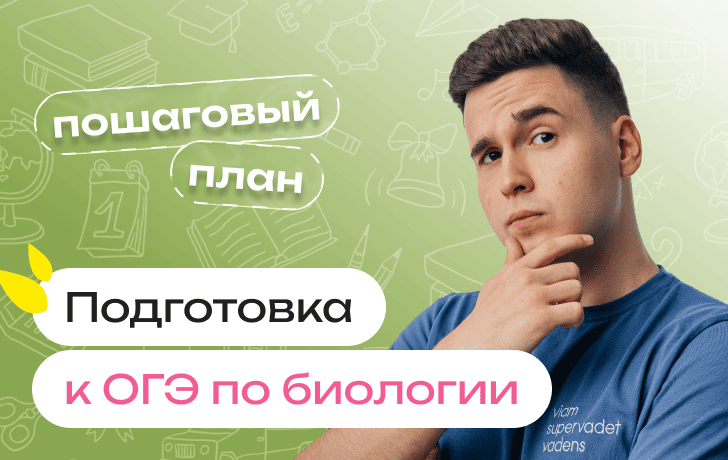 Как подготовиться к ОГЭ по биологии: план подготовки, когда начать и как успешно сдать